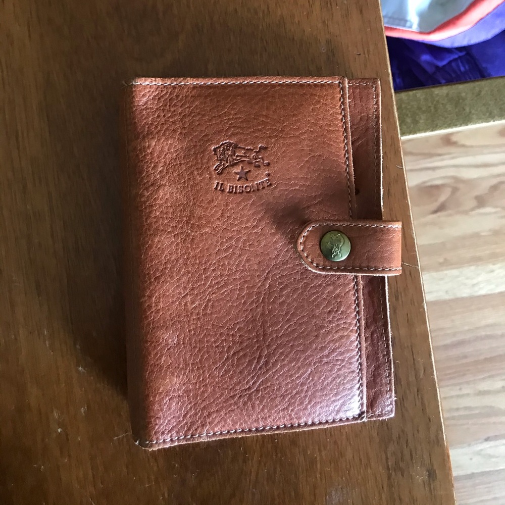 Il Bisonte front snap, pencil, tight rings